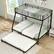 Alt View 7. Ecooso - Twin Over Full Bunk Bed with Trundle for Guest Room - Black.