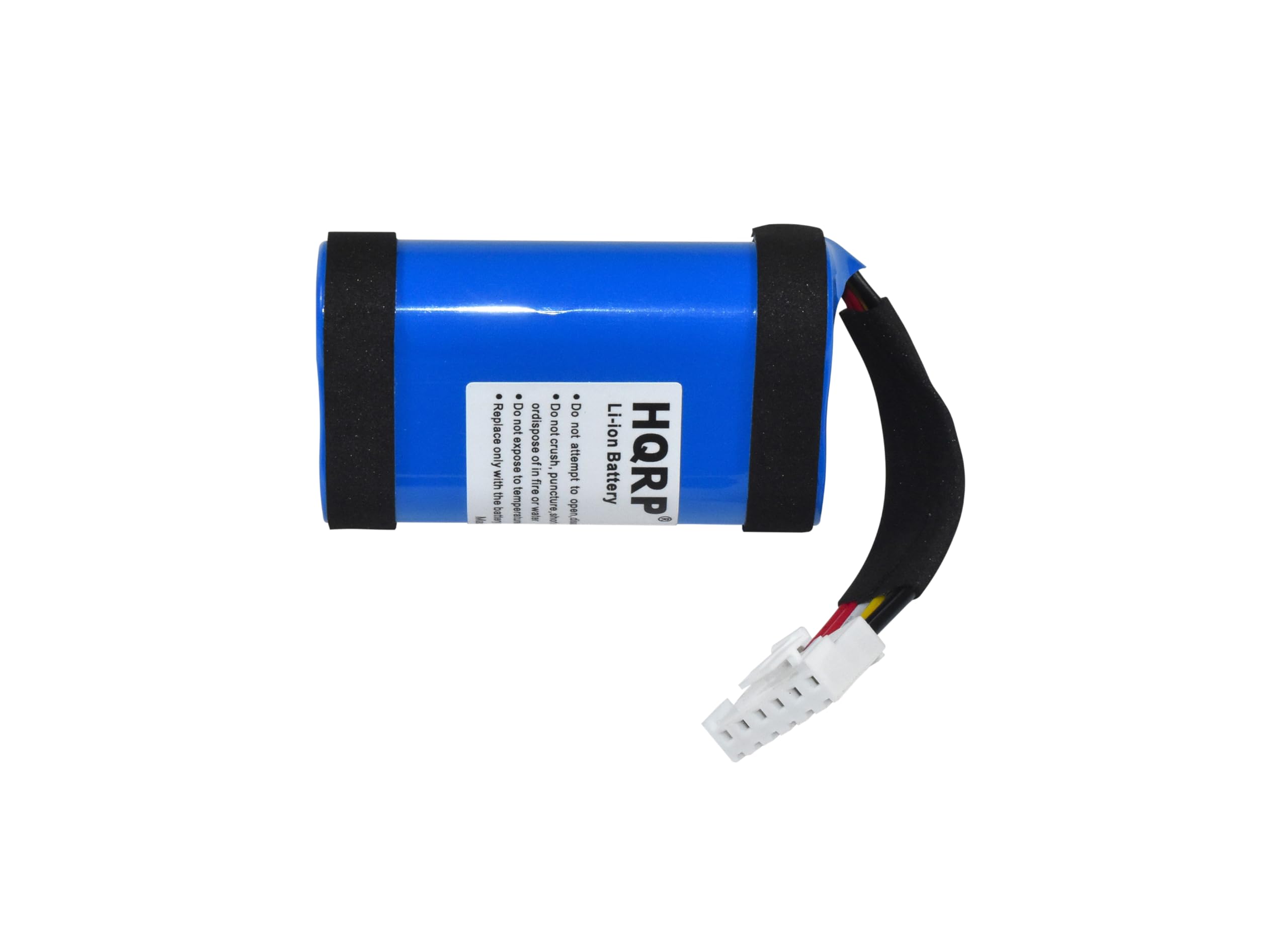 Replace only with the same type. Do not expose to temperatures above 60°C. Do not dispose of in fire or puncture. Do not attempt to crush or dispose of in fire. Li-ion Battery HQRP