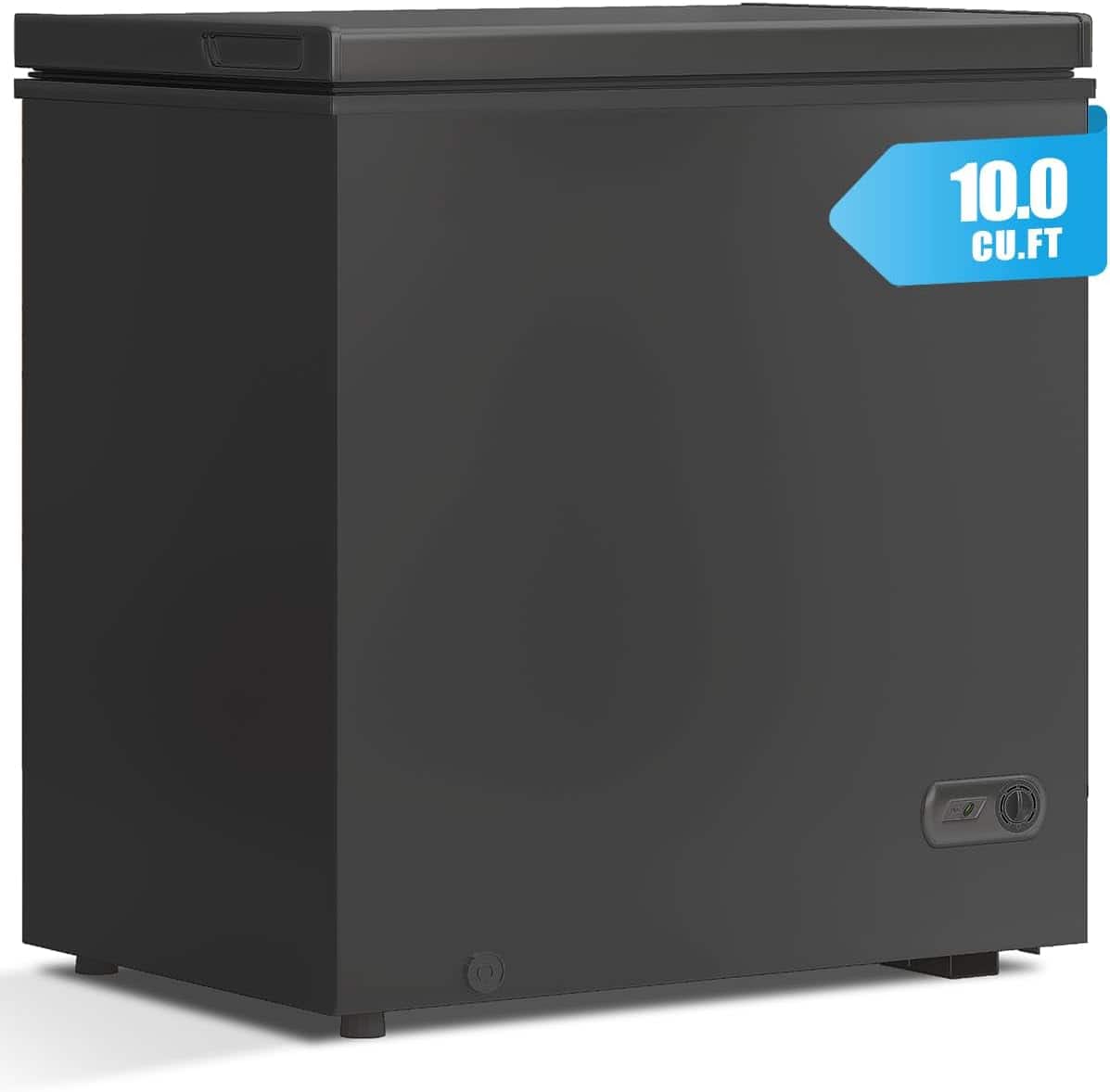 Circus Cirle - 10 cubic feet, with 7-level adjustable temperature and removable storage basket - Black