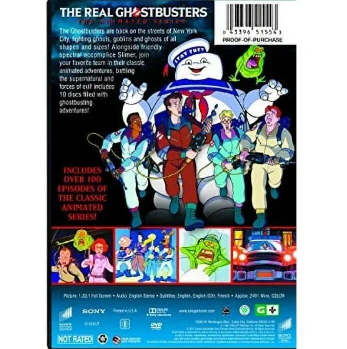 Angle. The Real Ghostbusters Complete Series Volumes 1-10(DVD).