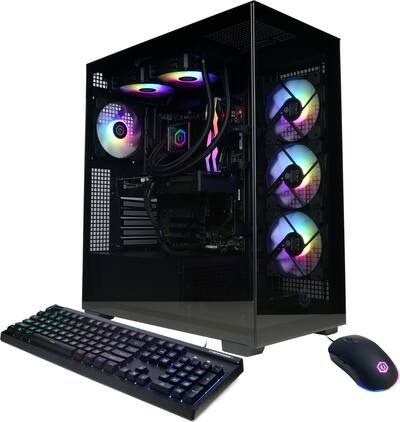 CyberPowerPC Gaming Desktop AMD Ryzen 7 9700X AMD Radeon RX 9070 CyberPowerPC Gaming Desktop AMD Ryzen 7 9700X AMD Radeon RX 9070