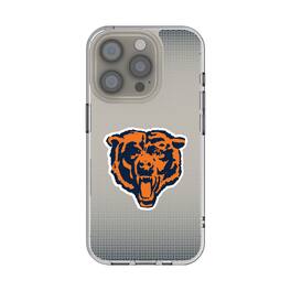 Keyscaper - NFL - Chicago Bears Linen Logo iPhone Clear Case - 14 - Multicolor