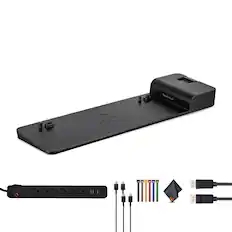 Front. HP - HP UltraSlim Docking Station 2013 Bundle.