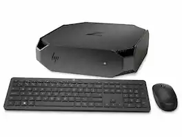 HP - Refurbished Excellent - Z2 Mini G4 Workstation Micro PC | Intel Core i7-8th | 8GB DDR4 Ram | 256GB NVMe SSD | Wireless K&M | Wi-Fi | Win 11 - Black
