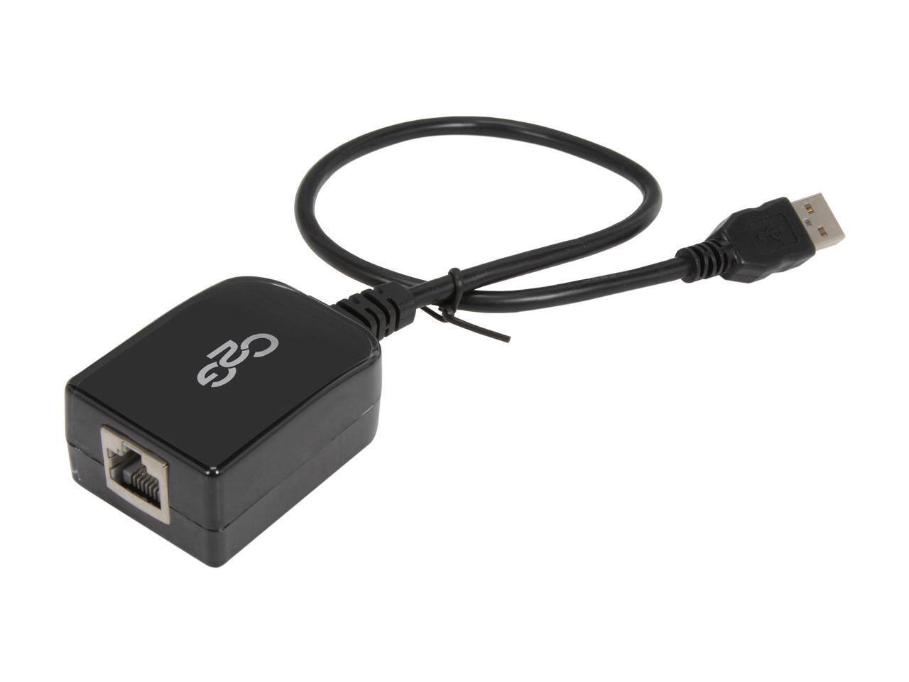Alt View 3. Cables to Go - C2G 29348 USB 1.1 over Cat5 Superbooster Extender Dongle Transmitter, Black.