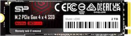 Silicon Power - UD90 2TB NVMe PCIe Gen4x4 M.2 2280 Internal SSD Up to 5000MB/s