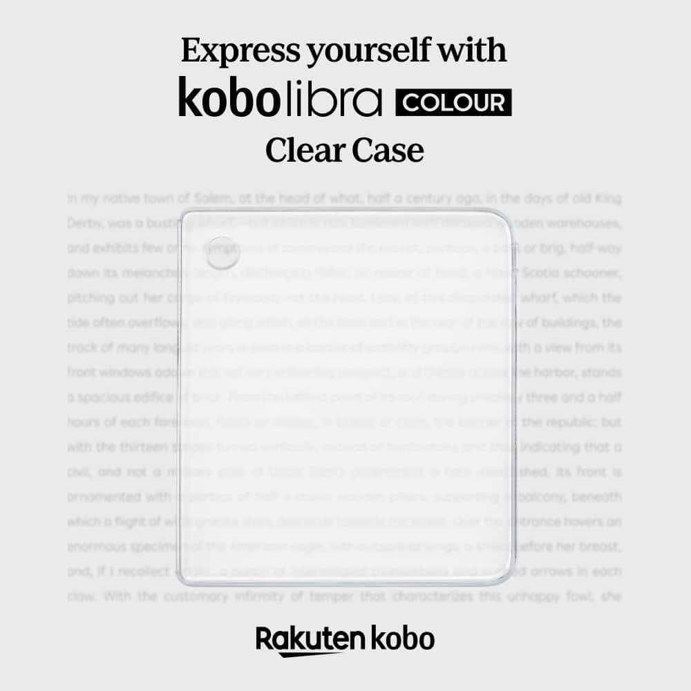 Kobo Libra Colour Case Clear - Best Buy