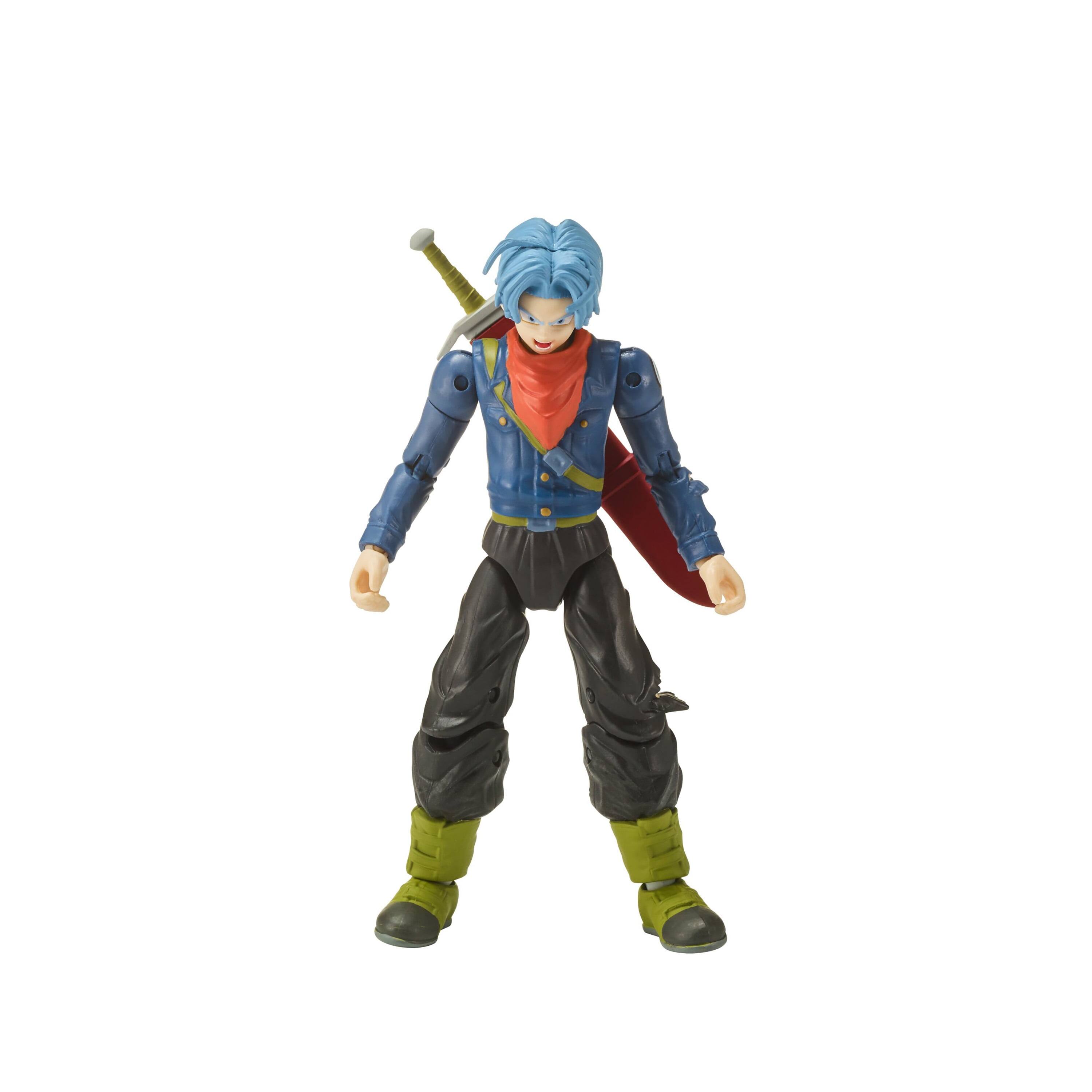 Angle. Bandai - Bandai America - DragonBall Super Dragon Stars Future Trunks 6.5" Action Figure  - COLLECTABLES - Multicolor.