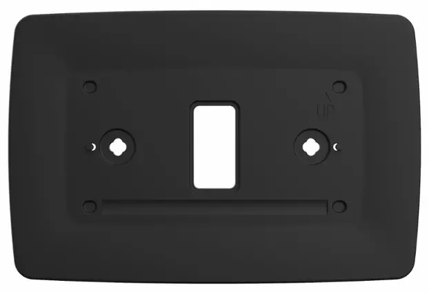 Front. Copeland - Wallplate (Black) for Sensi Touch 2 smart thermostat - Black.