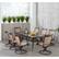 Alt View 19. Hanover - Fontana 9-Piece Dining Set - Tan/Glass.