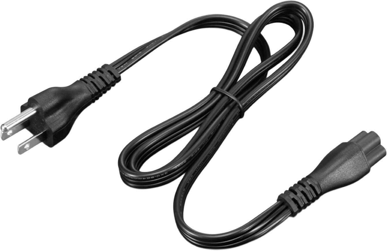 Angle. Lenovo - 65W Round Tip AC Adapter - Black.