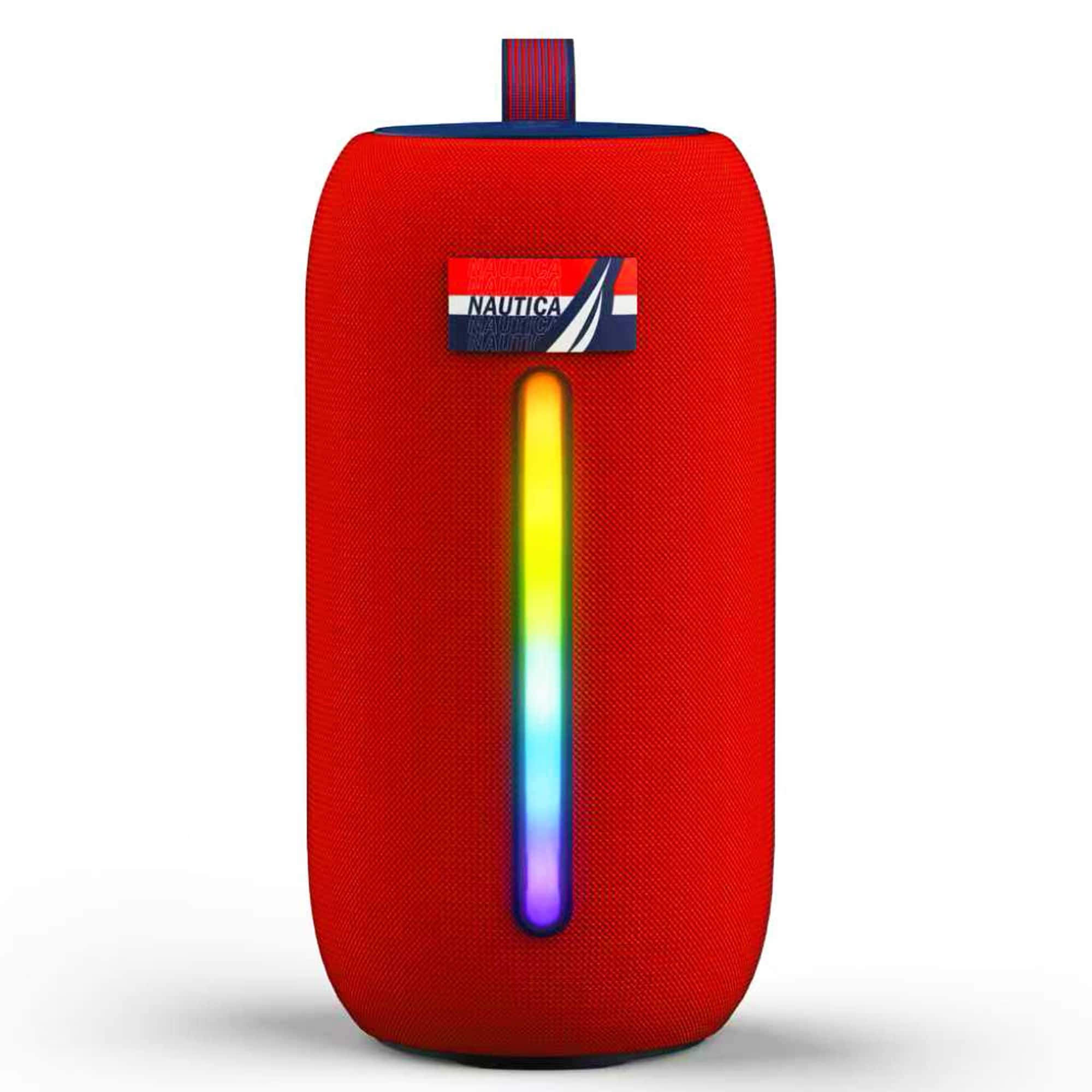 Nautica - Urban SP600 True Wireless Outdoor Portable Speaker, Perfect for Camping, Beach, Backyard & Travel - Navy-Red