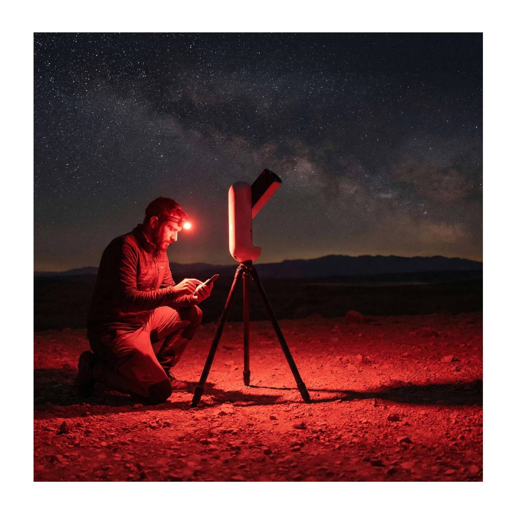 Back. Vaonis - Vaonis Vespera Pro 2 12.5MP Smart Telescope for Astrophotography.