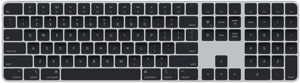 Apple - Magic Keyboards Imac Kbrd2 Wireless Numpad Tid - Black