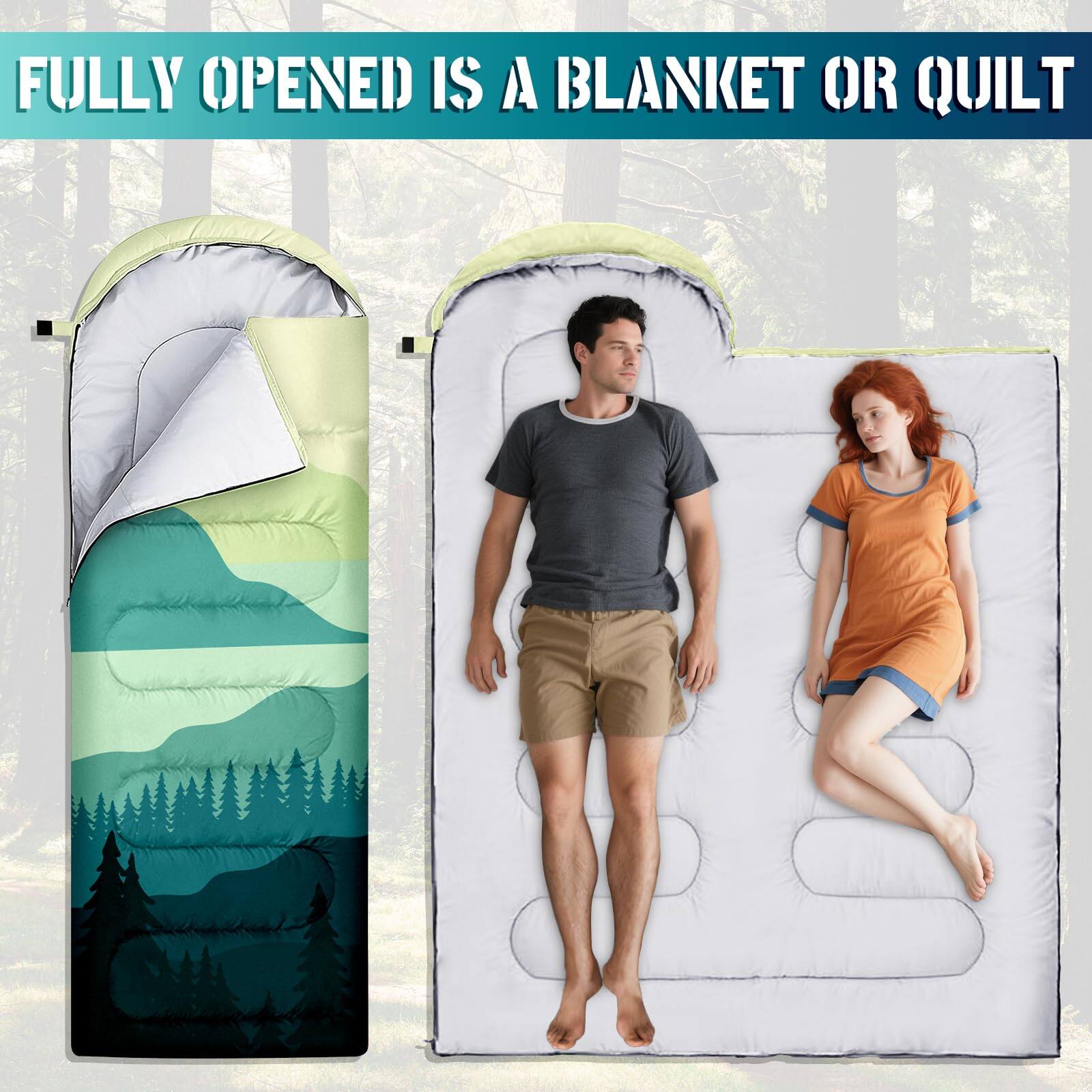 FULLY OPENED IS A BLANKET OR QUILT