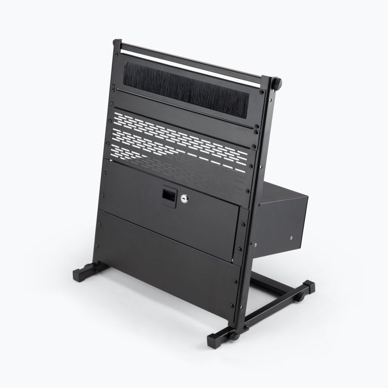 Angle. On Stage Stands - OnStage RS7030 Rack Stand,Black - Black.