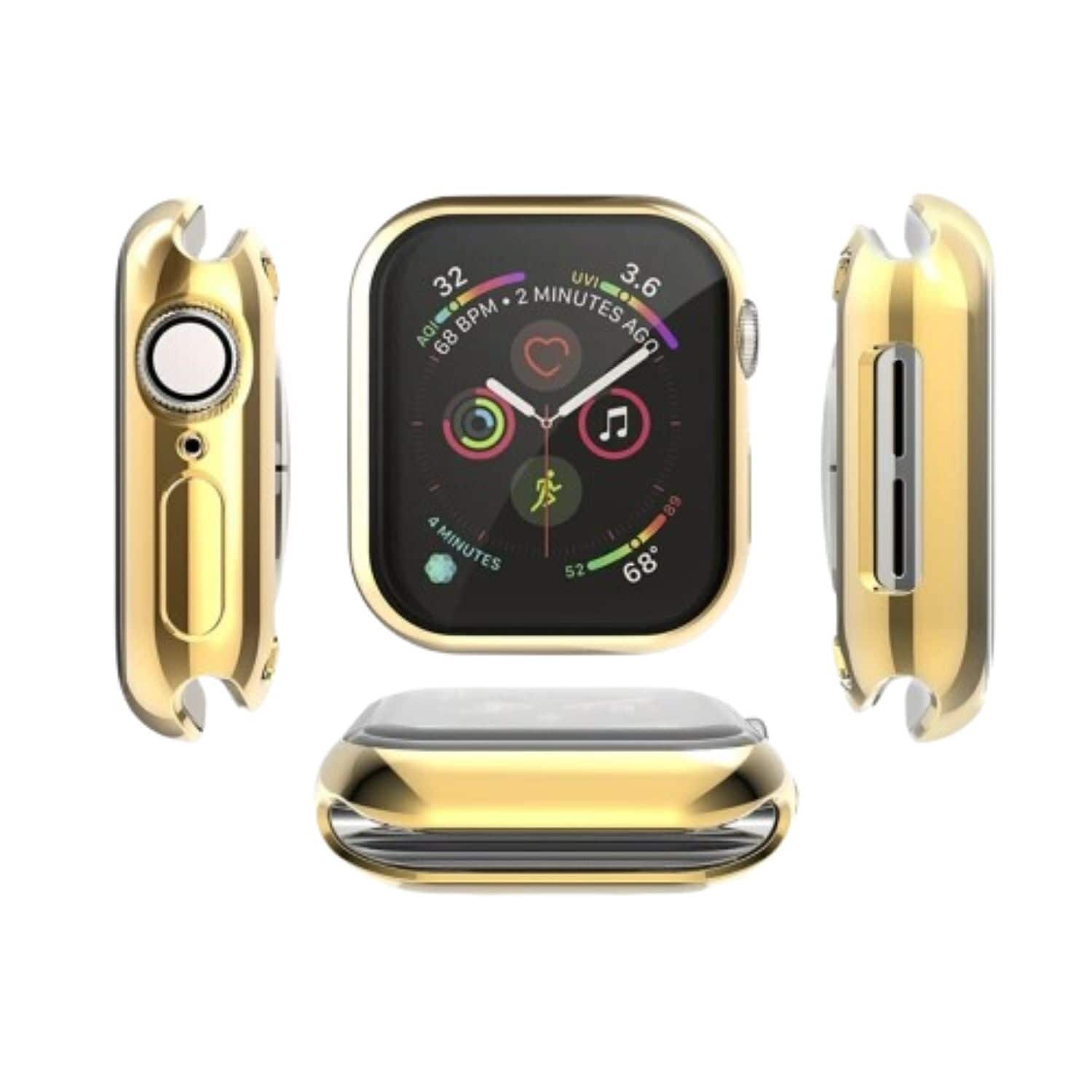 Home Collection - 44mm Case Protector Full Cover for Apple Watch - Gold