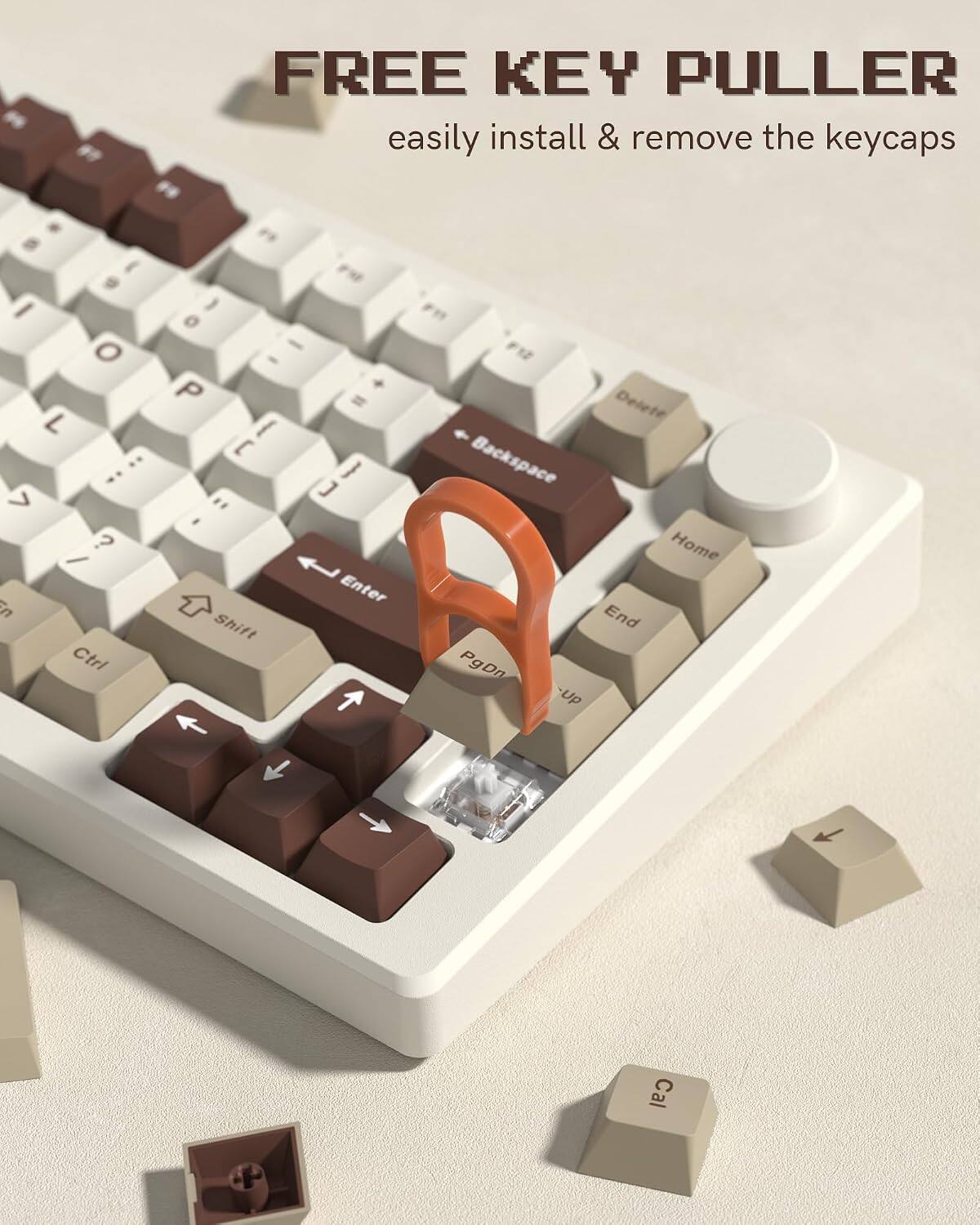 Womier Double Shot PBT Keycaps Set,Cherry Profile Custom Key caps for ...