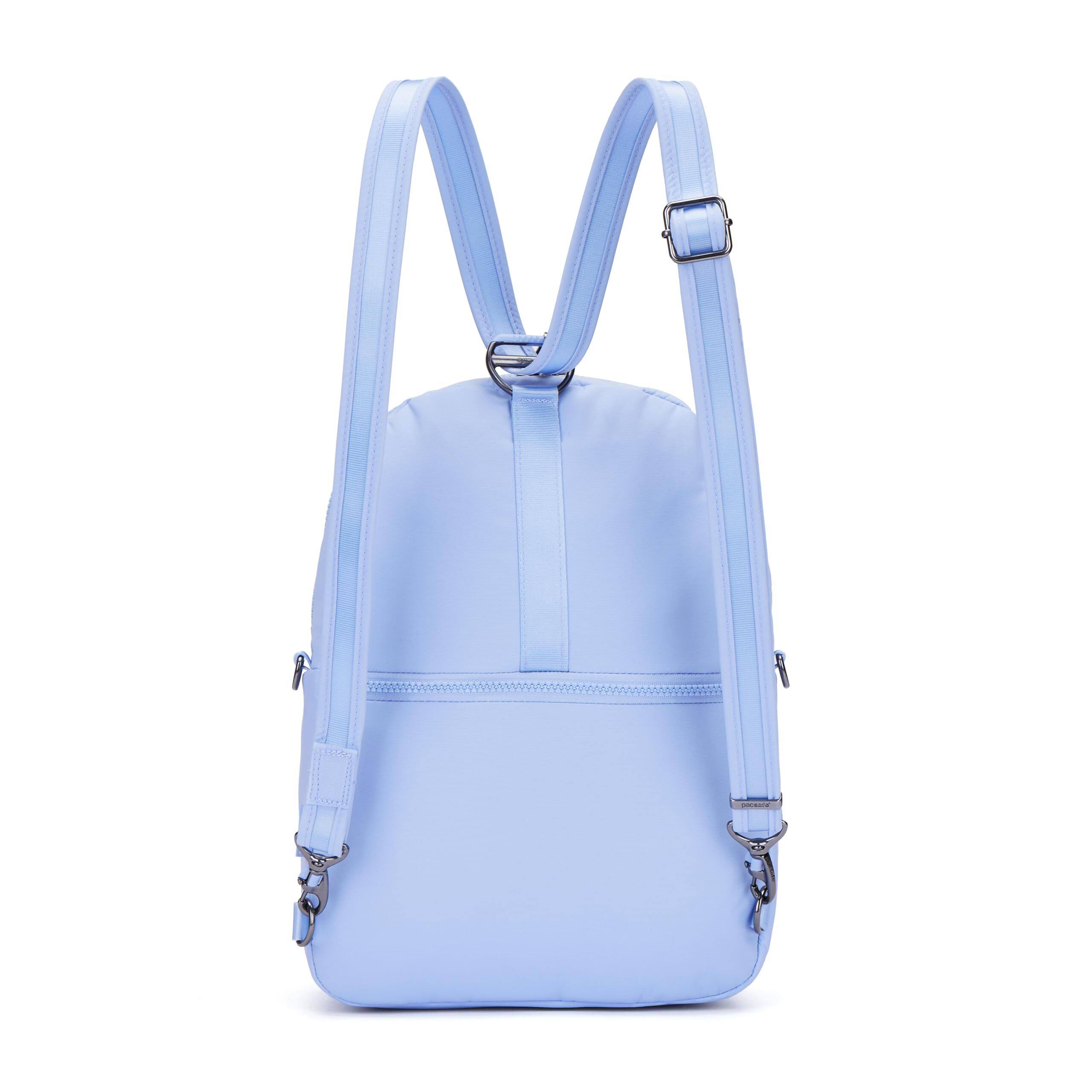 Back. Pacsafe - Citysafe Cx Anti Theft Convertible Backpack - Serenity Blue.