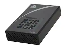 4 APRICORN 1 2 3 det 4 5 6 mio pins 7 8 9 Sde cancel 0 USB 3.0
