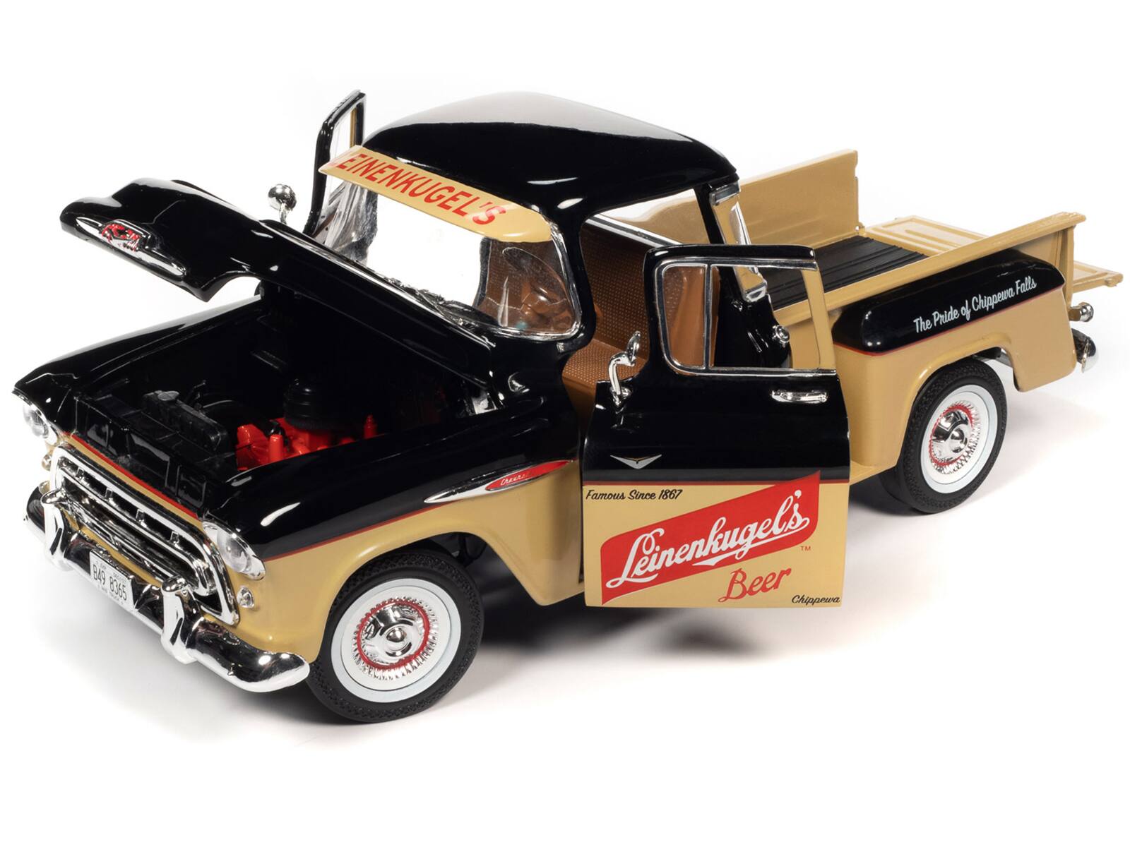 Leinenkugel's Beer  
The Pride of Chippewa Falls  
Famous Since 1867  
BA9 8395