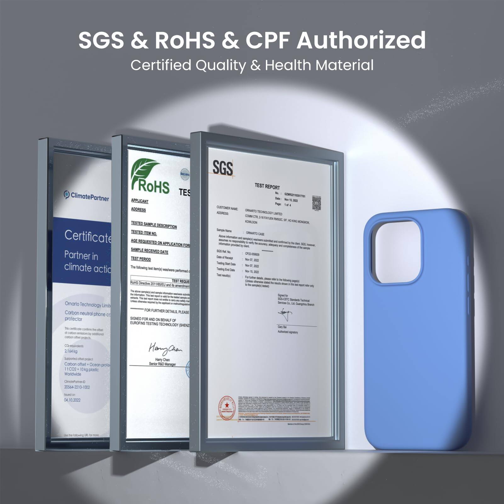 SGS & RoHS & CPF Authorized
Certified Quality & Health Material

SGS TEST REPORT
ClimatePartner
APPLICANT: AOGRESS
TESTED SAMPLE DESCRIPTION: SANEL DESCRETON
TESTED BY: SESTER F M
Certificate HoE REQUEST IN RETUICATON FO% SAMPLE MEGEVER DAN
Partner in TIE PERIOS climate
The Sowing - actic - voaiers pertoma Aud TEA Q Dnertine me .

SGS TEST REPORT
- - CATONER - - -A - iN - - - - - - - - - - - - -  - t e - - - - - - Sally d - 1 - Toe T - - - - Omarto Technology Lml Carbon meubo phone eo protector to - C 2,164g Savono otu - Calbor athar ceor pee - 1C0 dNg piaN Wordwide - F PURTHER DETALE PLEASE SONES F - -N BEHAL O EUROPNI ESTING RECHNCLOOM SHENC Hangan Nan thas Sere - - Syee - - 8 -e - - - Unhoma 20544-2210 A a 2