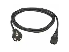 Eaton - PDU POWER CORD, SCHUKO TO C13 - 10A, 100-250V, H05VV-F, 2 M (6.6 FT.), BLACK