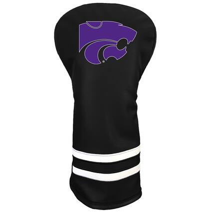 Front. Team Golf - Kansas State Wildcats Retro Driver Headcover - Multicolor.