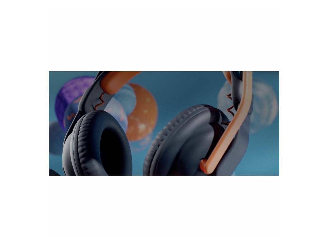 Alt View 7. Logitech - Logitech Zone Learn Wired Headsets for Learners, Stereo, USB C, 3.5mm, Over the Head, Omni-directional Microphone - Unknown.