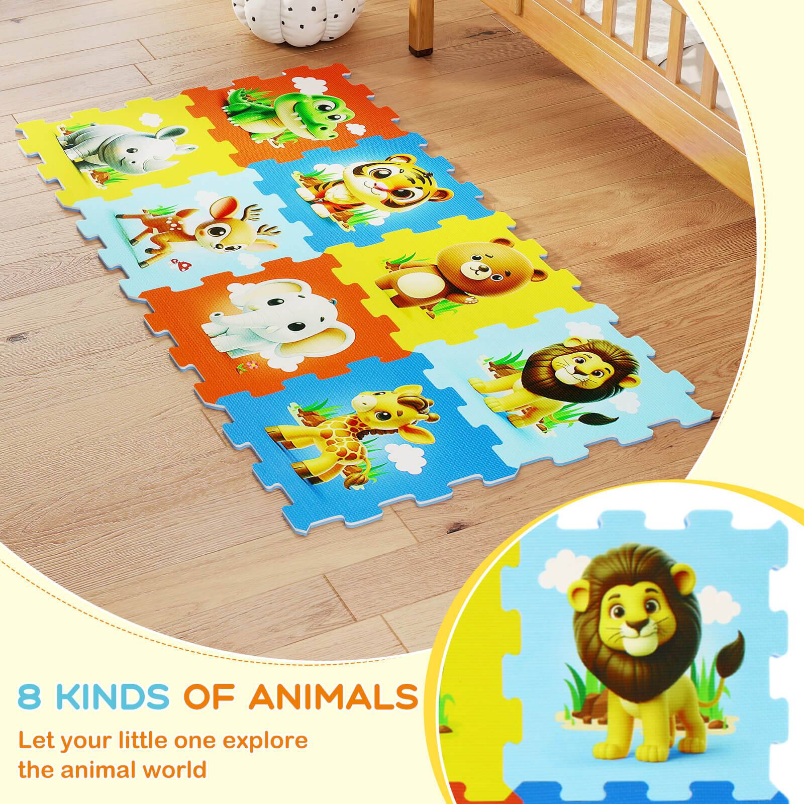 8 KINDS OF ANIMALS  
Let your little one explore the animal world