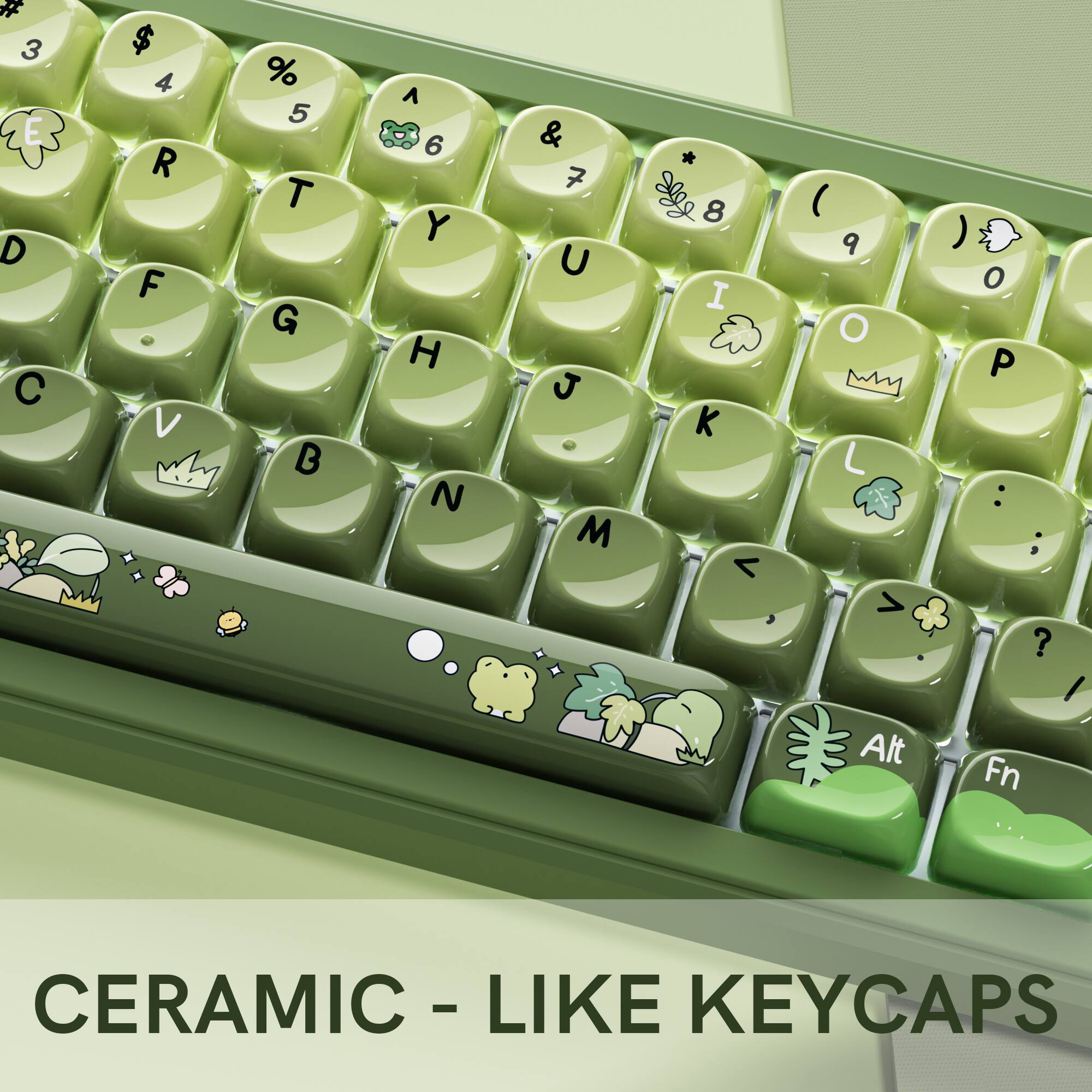 CERAMIC - LIKE KEYCAPS