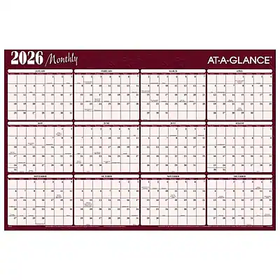 2026 Monthly AT-A-GLANCE