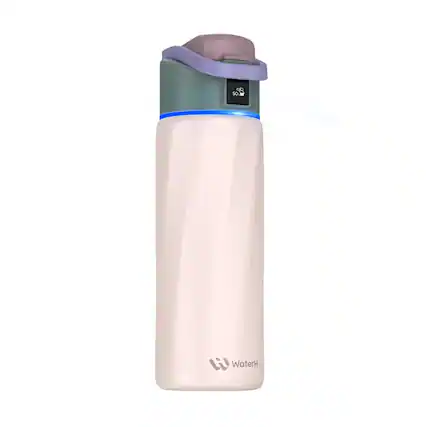 Front. WaterH - WaterH BOOST Smart Water Bottle 24 oz - Pink.
