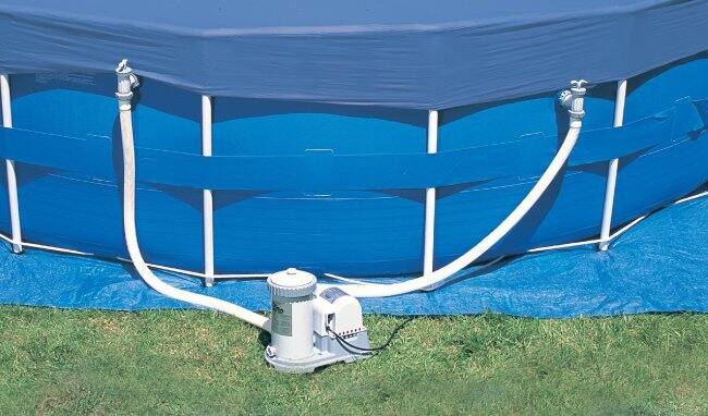 Alt View 5. Intex - Intex 1.25In Replacement Hose (2 Pack) & 1.5In Water Replacement Hose (2 Pack) - White.