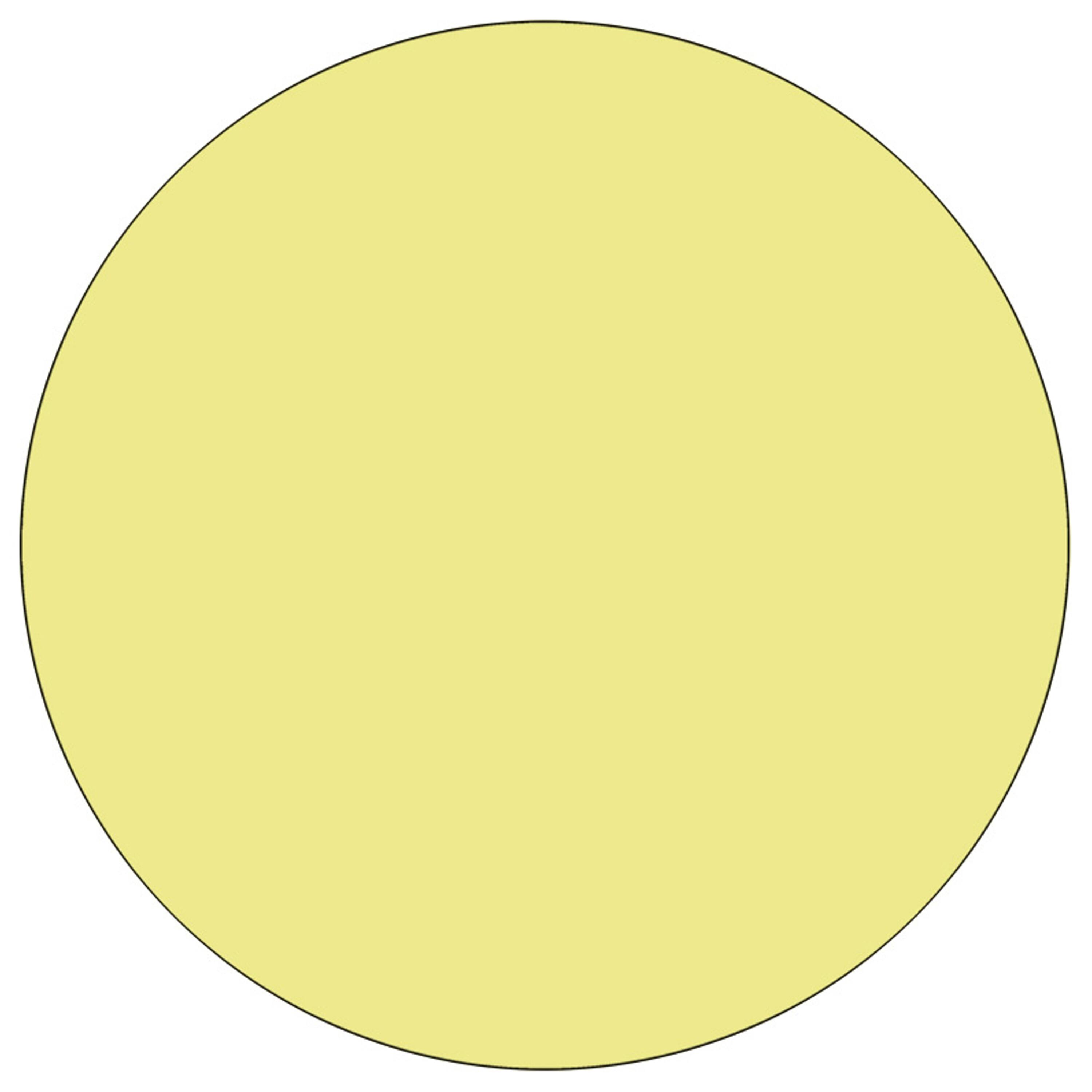 Alt View 2. Emma + Oliver - 42" Round Laminate Adjustable Activity Table - Yellow.