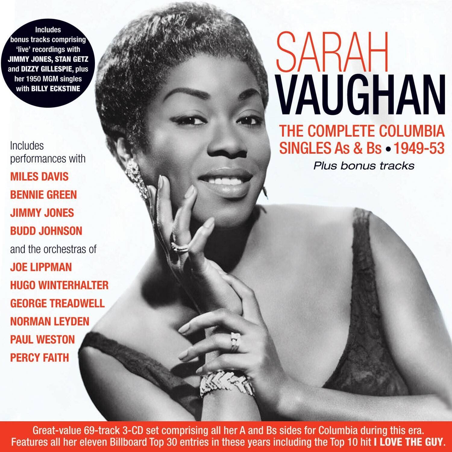 Sarah Vaughan - Complete Columbia Singles As & Bs 1949-53   - COMPACT DISCS [CD] price history on PriceWatchPro