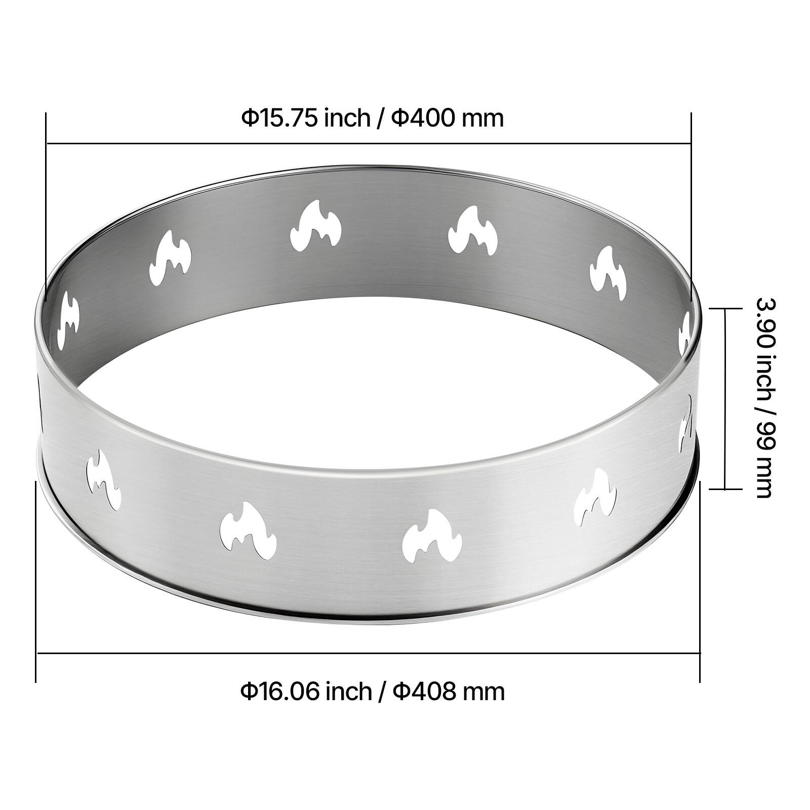 15.75 inch / 400 mm  
3.90 inch / 66 mm  
16.06 inch / 408 mm