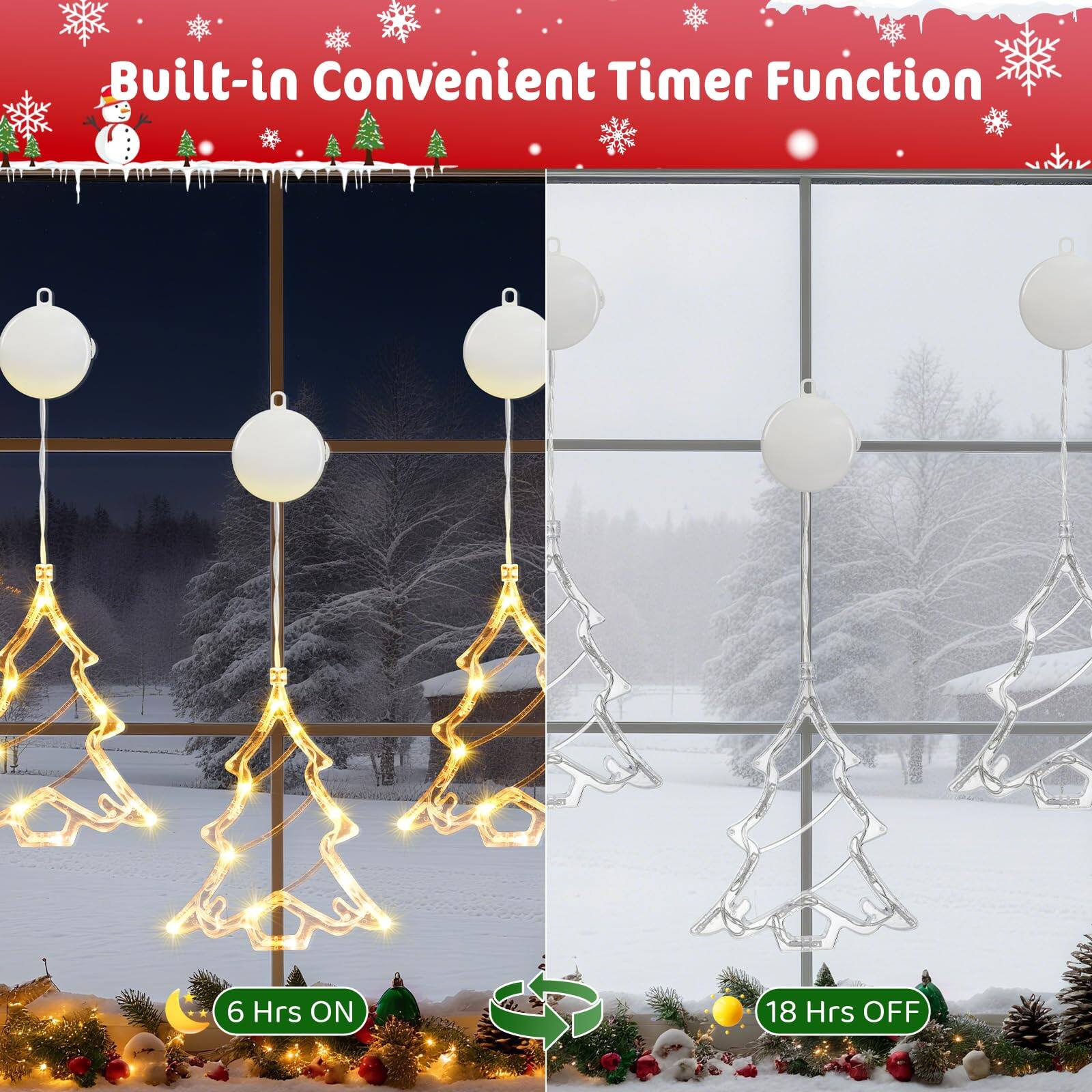 Built-in Convenient Timer Function

6 Hrs ON

18 Hrs OFF