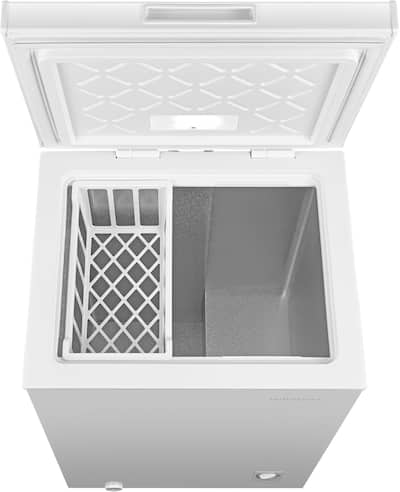 Insignia™ 3.5 Cu. Ft. Garage Ready Chest Freezer White NS Insignia™ 3.5 Cu. Ft. Garage Ready Chest Freezer White NS