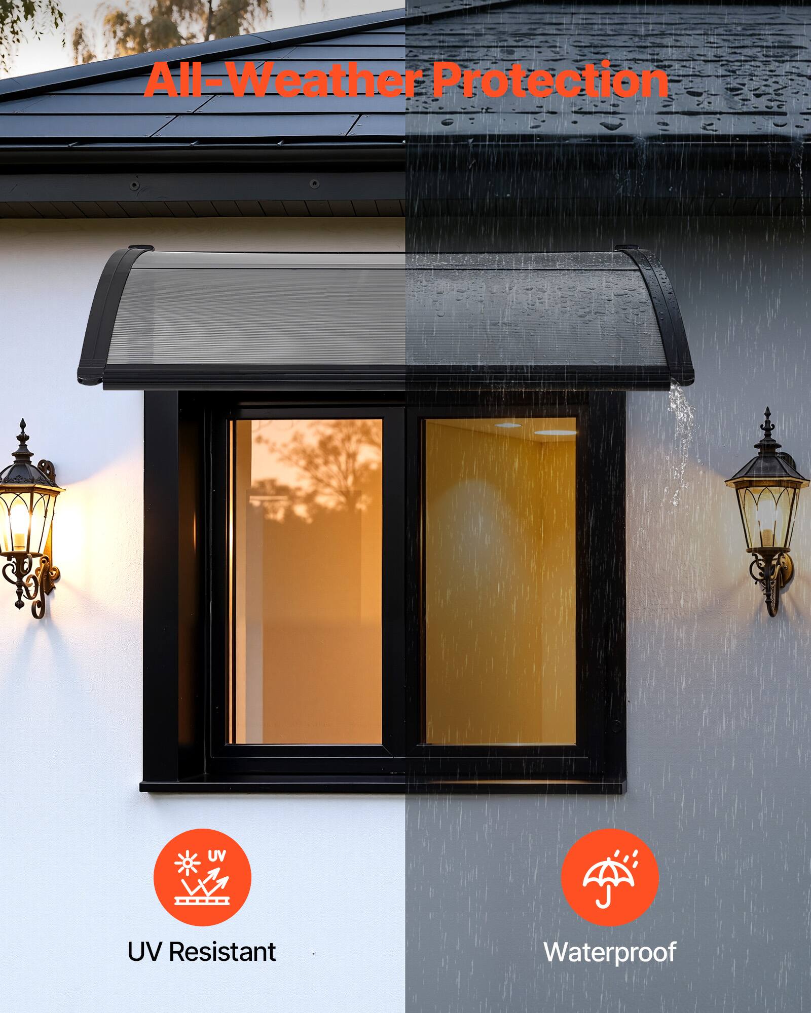 All-Weather Protection

UV Resistant

Waterproof