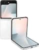 Front. Samsung - Galaxy Z Flip7 FE 256GB (Unlocked) - White.