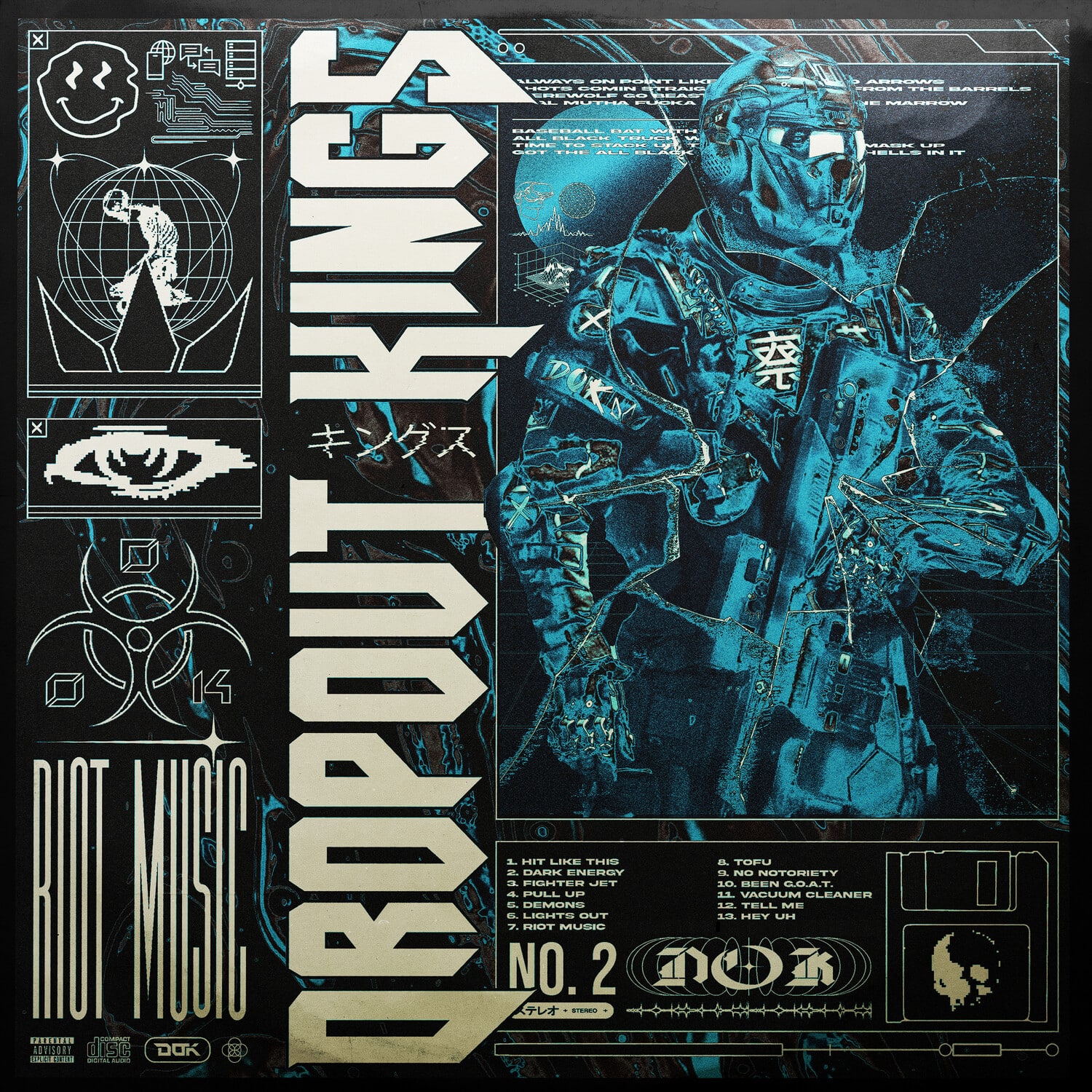 Dropout Kings - Riot Music   - COMPACT DISCS [CD]