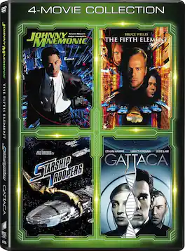 Johnny Mnemonic / The Fifth Element / Starship Troopers / Gattaca - DVD