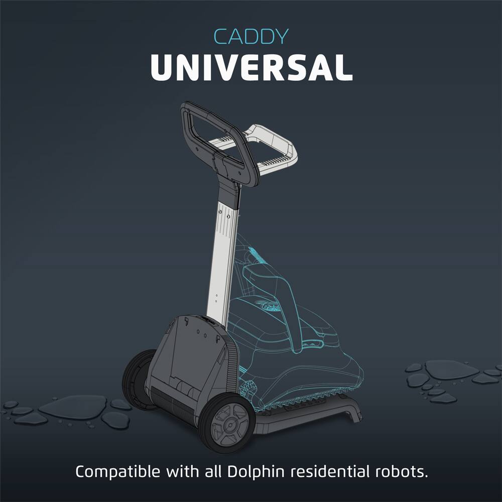Caddy Universal is compatible with all Dolphin residential robots.