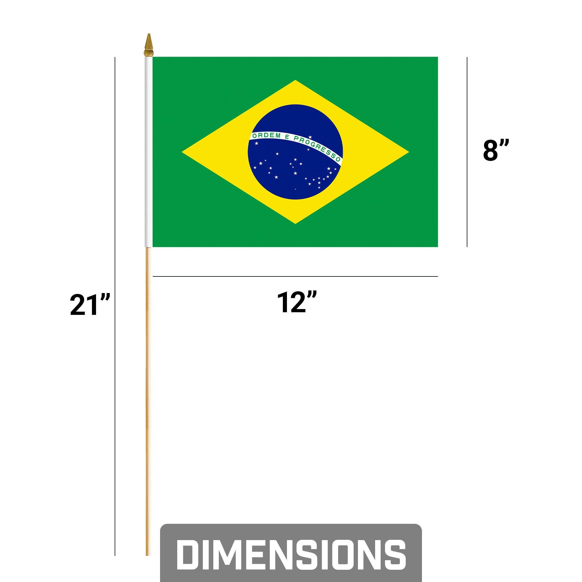 ORDEM E PROGRESSO

8" 21" 12" DIMENSIONS