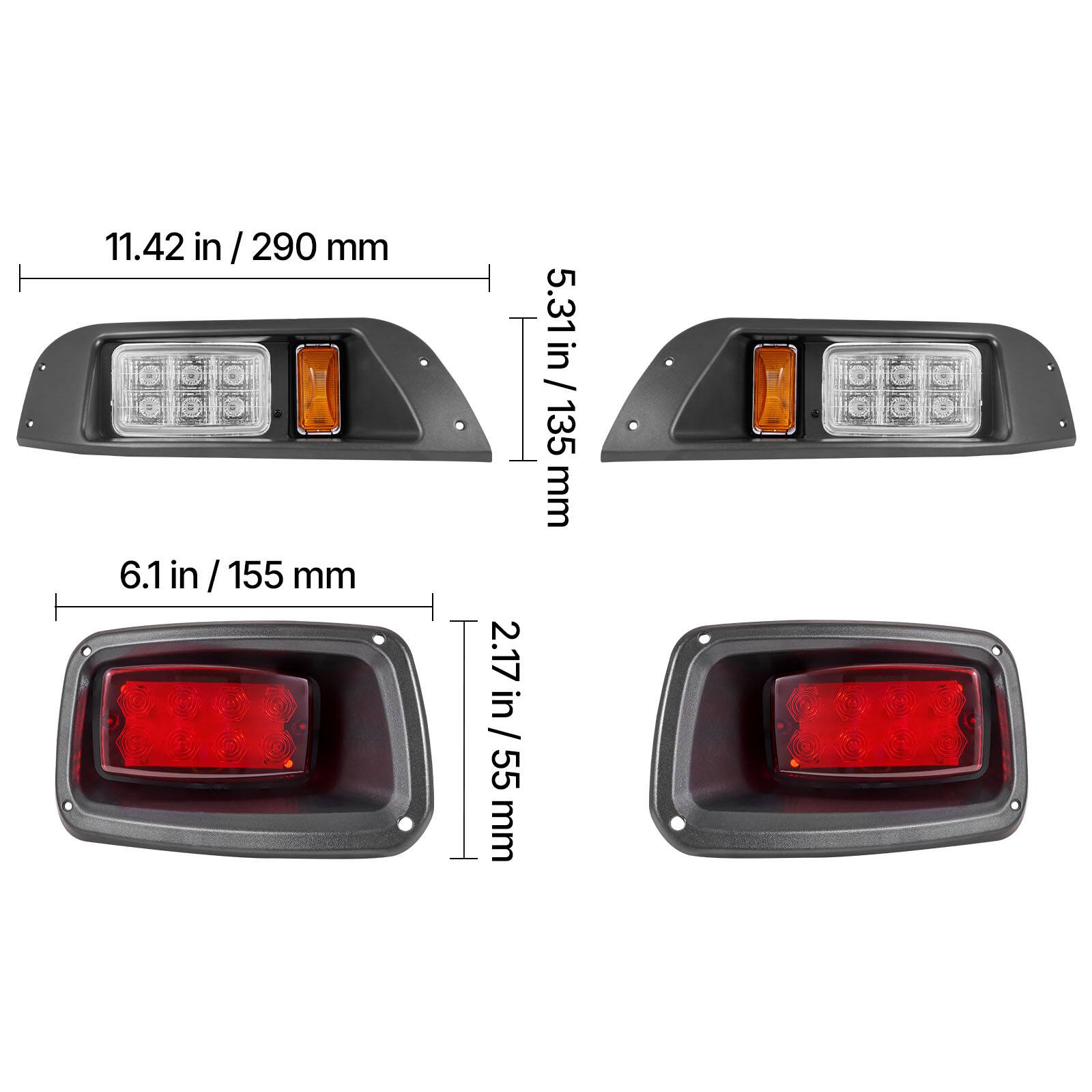 11.42 in / 290 mm  
5.31 in / 135 mm  

6.1 in / 155 mm  
2.17 in / 55 mm