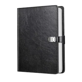 Stock Preferred - 4x6 Photo Album 112 Pocket Capacity Mini Book with Vegan PU Leather Cover - Black