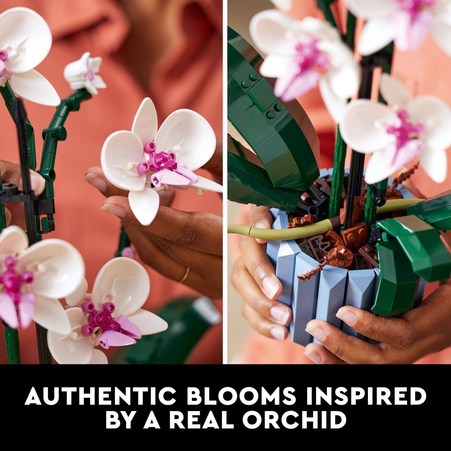 AUTHENTIC BLOOMS INSPIRED BY A REAL ORCHID