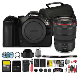 Canon - EOS R6 Mark III Full Frame Mirrorless Camera RF Mount | 32.5MP Sensor with 7K RAW, Oversampled 4K 120p Video, 40fp