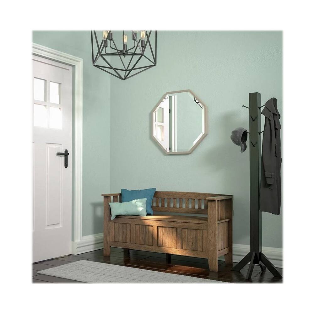 Best Buy Simpli Home Acadian SOLID WOOD 48 inch Wide Transitional
